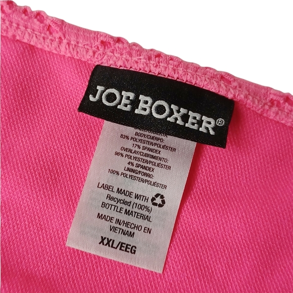 NEW JOE BOXER Pink Lace Side Twist Bikini Bottoms XXL - Picture 2 of 6